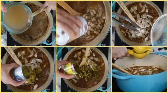 Build the White Chicken Chili