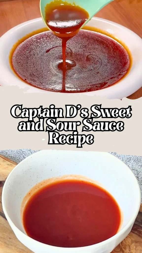 Captain D’s Sweet and Sour Sauce