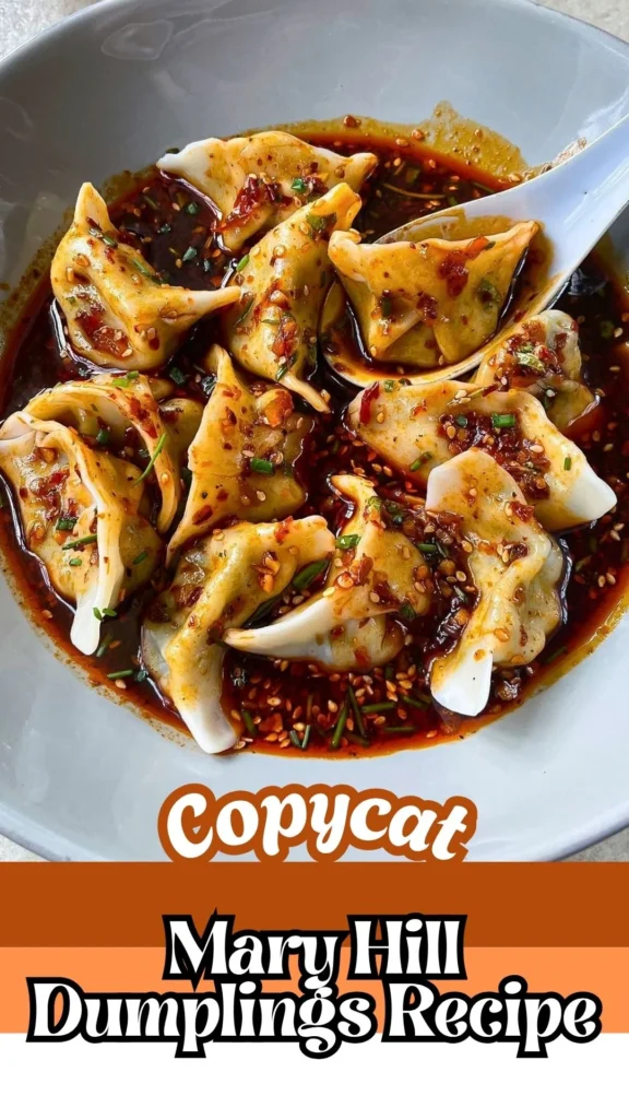 Copycat Mary Hill Dumplings Recipe
