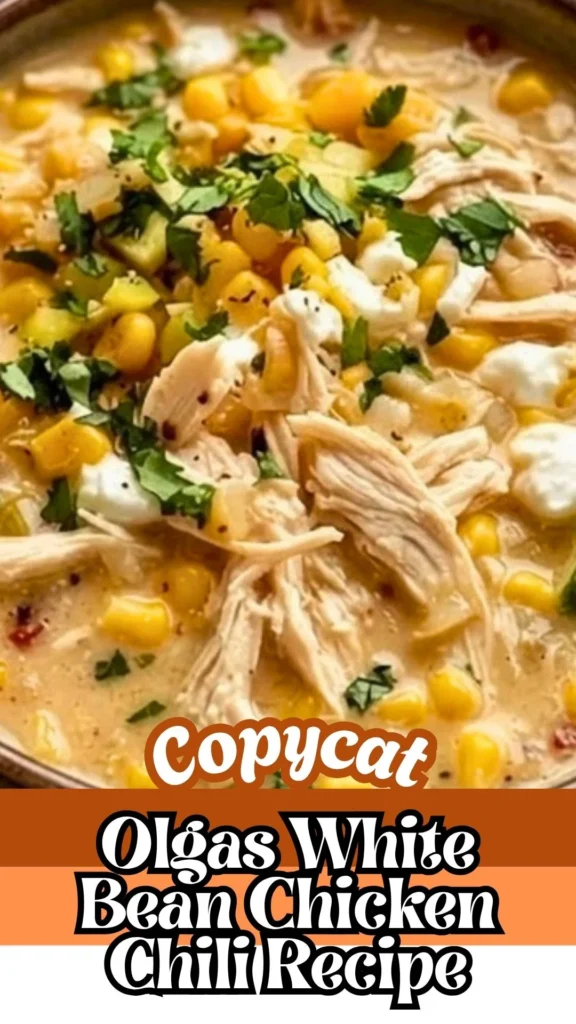 Copycat Olgas White Bean Chicken Chili Recipe