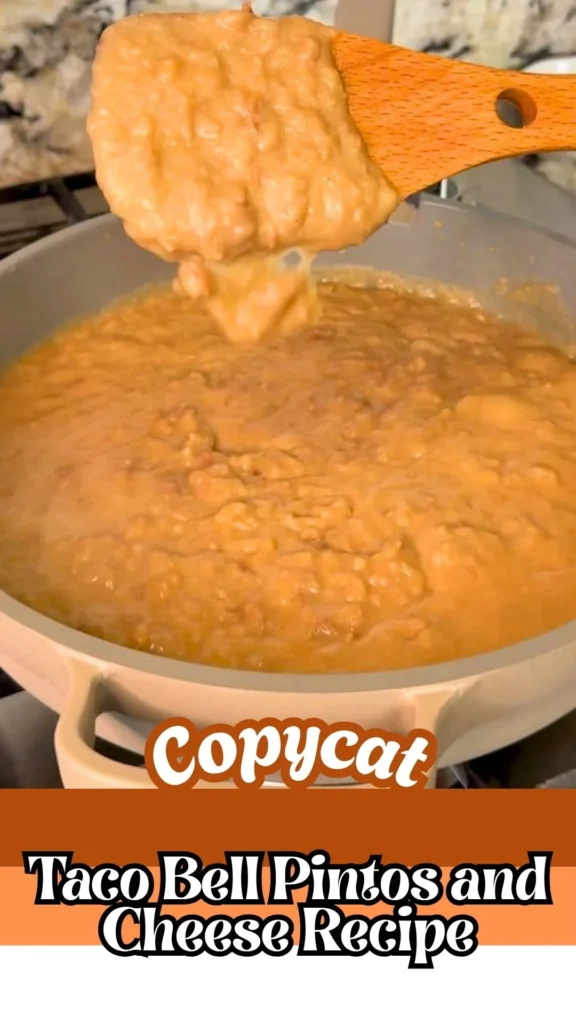 Copycat Taco Bell Pintos and Cheese Recipe