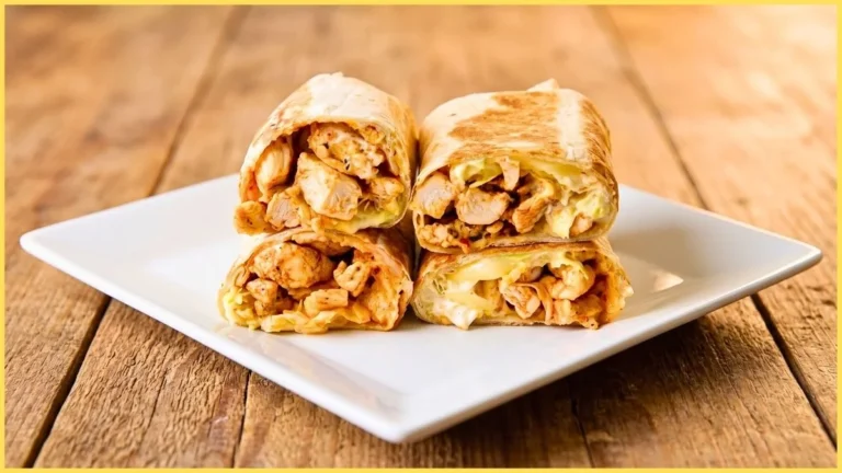 Dunkin Chicken and Roasted Pepper Wrap Recipe