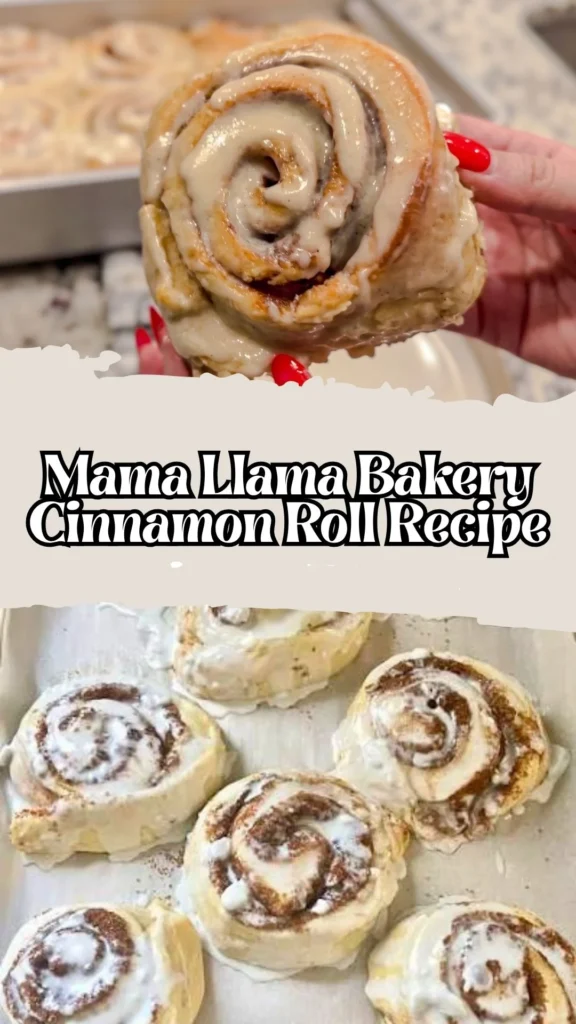 Mama Llama Bakery Cinnamon Roll