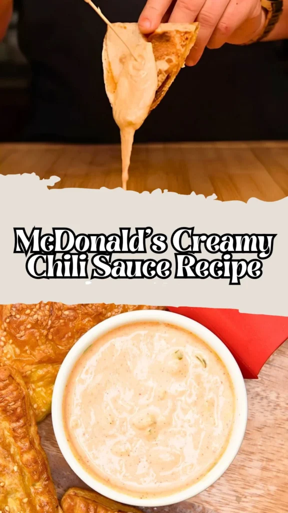 McDonalds Creamy Chili Sauce