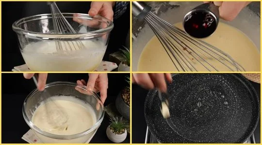 Preparing the IHOP Crepes Recipe