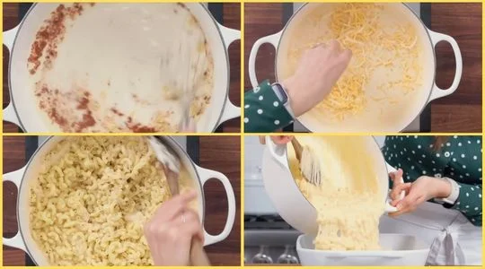 Preparing the Kimmy Kreations Mac and Cheese Recipe