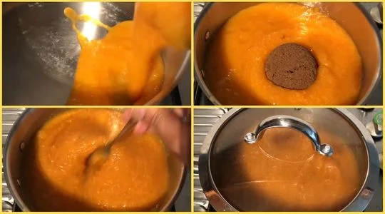 Preparing the Wingstop Mango Habanero Sauce Recipe