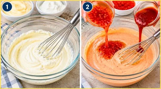 Step by Step McDonalds Creamy Chili Sauce Recipe